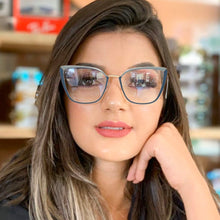 Load image into Gallery viewer, FENCHI  Anti Blue Light Blocking Glasses Frame Cat Eye Clear Computer Glasses Filter Transparent Gaming Goggles Eyewear
