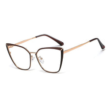 Load image into Gallery viewer, FENCHI  Anti Blue Light Blocking Glasses Frame Cat Eye Clear Computer Glasses Filter Transparent Gaming Goggles Eyewear