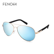 Carica l'immagine nel visualizzatore di Gallery, FENCHI  Pink Blue Rhombic Sunglasses Women 2023 Zonnebril Dames Driving Pilot shades mirror glasses oculos feminino