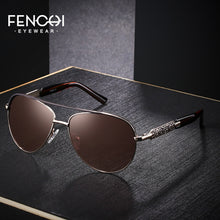 Load image into Gallery viewer, FENCHI Pink Blue Sunglasses Women Brand Designer Pilot Women Glasses Rose Gold Pink Frame Zonnebril Dames Oculos Feminino
