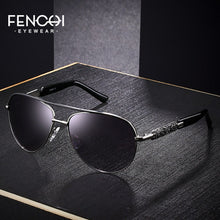 Load image into Gallery viewer, FENCHI Pink Blue Sunglasses Women Brand Designer Pilot Women Glasses Rose Gold Pink Frame Zonnebril Dames Oculos Feminino