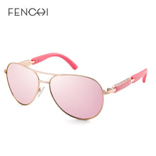 Load image into Gallery viewer, FENCHI Pink Sunglasses Women Black Mirror Female  Sun Glasses Brand Designer Oculos Feminino De Sol