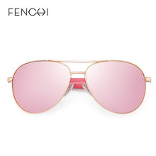 Load image into Gallery viewer, FENCHI Pink Sunglasses Women Black Mirror Female  Sun Glasses Brand Designer Oculos Feminino De Sol
