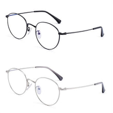 Load image into Gallery viewer, FENCHI  Unisex Man Woman Glasses frame Retro Round Glasses Transparent Metal Eyeglass Frame oculos de grau feminino