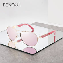 Load image into Gallery viewer, FENCHI Women Sunglasses Polarized Pink  Black Sun glasses Men Coating Lens Driving Fishing For Men oculos Zonnebril Dames