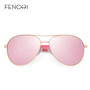FENCHI Women Sunglasses Polarized Pink  Black Sun glasses Men Coating Lens Driving Fishing For Men oculos Zonnebril Dames