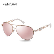 Carica l'immagine nel visualizzatore di Gallery, FENCHI sunglasses women uv 400 oculos female glasses sun glasses mirror Pilot Pink feminino zonnebril dames gafas de sol