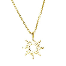 Load image into Gallery viewer, Necklace for Women Fashion Geometric Hollow Round Chain Pendants Statement Birthday Jewelry Gifts