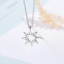 Load image into Gallery viewer, Necklace for Women Fashion Geometric Hollow Round Chain Pendants Statement Birthday Jewelry Gifts