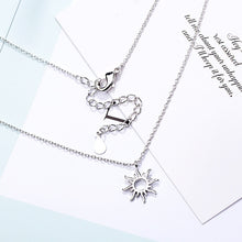 Load image into Gallery viewer, Necklace for Women Fashion Geometric Hollow Round Chain Pendants Statement Birthday Jewelry Gifts