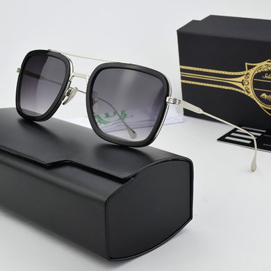 FLIGHT 006  Brand Square Sunglasses men 2023 Retro Mirror Sunglasses Vintage Anti-Glare Driver's Sun Glasses