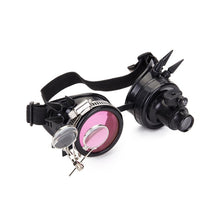 Load image into Gallery viewer, FLORATA Cosplay Vintage Rivet Steampunk Goggles Glasses Welding Gothic Freeshipping&amp;