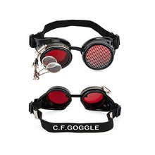 Load image into Gallery viewer, FLORATA Punk Gothic Goggles Different Lens Rainbow EDM Glasses Unisex Rivet Steampunk Goggles Cosplay Vintage Gothic Eyewear