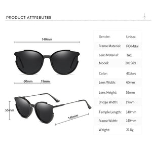 FONDYI Trendy 2023 Women Butterfly Sunglasses UV Resistant Designer Sun glasses Popular Unique Gafas de sol with Case