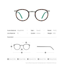 Load image into Gallery viewer, FONEX Acetate Alloy Glasses Frame Men Women Vintage Round Myopia Optical Prescription Eyeglasses Screwless Korean Eyewear F1012