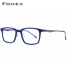 Load image into Gallery viewer, FONEX Acetate Optical Glasses Frame Men Square Prescription Eyeglasses 2023 Commerce Myopia Spectacles Male Screwless Eyewear