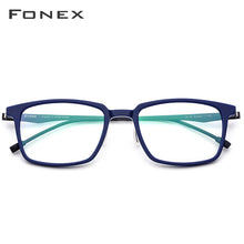Load image into Gallery viewer, FONEX Acetate Optical Glasses Frame Men Square Prescription Eyeglasses 2023 Commerce Myopia Spectacles Male Screwless Eyewear