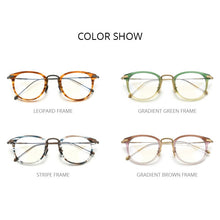 Load image into Gallery viewer, FONEX Acetate Titanium Glasses Frame Men 2023 Retro Square Prescription Eyeglasses Women Optical Spectacles Eyewear F85648