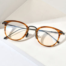 Load image into Gallery viewer, FONEX Acetate Titanium Glasses Frame Men 2023 Retro Square Prescription Eyeglasses Women Optical Spectacles Eyewear F85648