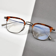 Carica l&#39;immagine nel visualizzatore di Gallery, FONEX Acetate Titanium Glasses Frame Men Retro Square Prescription Eyeglasses Women 2023 Vintage Myopia Optical Eyewear F85661