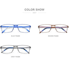 Load image into Gallery viewer, FONEX Alloy Glasses Frame Men Square Myopia Optical Prescription Eyeglasses Frames 2023 Male Korea Screwless Eyewear 997