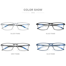 Carica l&#39;immagine nel visualizzatore di Gallery, FONEX Alloy Glasses Frame Men Square Myopia Prescription Optical Eyeglasses 2023 Male Full Korean Screwless Eyewear 993