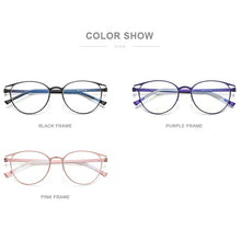 Load image into Gallery viewer, FONEX Alloy Glasses Frame Women 2023 Vintage Round Myopia Optical Frames Prescription Eyeglasses Men Screwless Eyewear 996