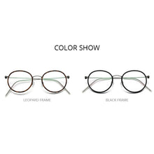 Carica l&#39;immagine nel visualizzatore di Gallery, FONEX B Titanium Eyeglasses Frame Men Round Prescription Myopia Optical Frames Women Glasses 2023 Korean Screwless Eyewear 7512