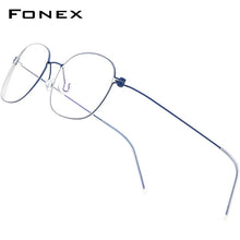 Load image into Gallery viewer, FONEX B Titanium Glasses Frame Men Prescription Eyeglasses Korean Denmark Women Myopia Optical Frame Screwless Eyewear F7513