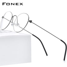 Load image into Gallery viewer, FONEX B Titanium Glasses Frame Women Prescription Eyeglasses Men Korean Myopia Optical Frames Morten Screwless Eyewear 7510