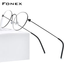 Load image into Gallery viewer, FONEX B Titanium Glasses Frame Women Prescription Eyeglasses Men Korean Myopia Optical Frames Morten Screwless Eyewear 7510