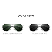Load image into Gallery viewer, FONEX Polarized Sunglasses Men Portable Folding Pilot Sun Glasses for Man 2023 MaleUV400 Shades with Nylon Lens F1025