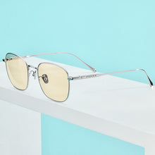 Load image into Gallery viewer, FONEX Pure Titanium Anti Blue Light Blocking Glasses Women 2023 Vintage Round Antiblue Rays Computer Eyeglasses Men AB8560