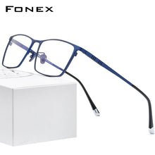 Load image into Gallery viewer, FONEX Pure Titanium Eyeglasses Frame Men Square Eyewear 2022  Male Classic Full Optical Prescription Glasses Frames F85641
