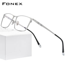 Load image into Gallery viewer, FONEX Pure Titanium Eyeglasses Frame Men Square Eyewear 2022  Male Classic Full Optical Prescription Glasses Frames F85641