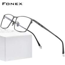 Load image into Gallery viewer, FONEX Pure Titanium Eyeglasses Frame Men Square Eyewear 2022  Male Classic Full Optical Prescription Glasses Frames F85641