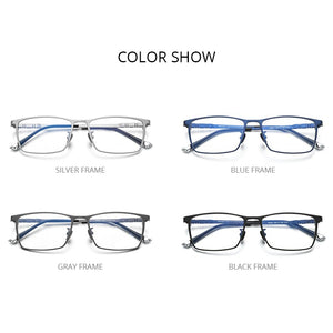 FONEX Pure Titanium Eyeglasses Frame Men Square Eyewear 2022  Male Classic Full Optical Prescription Glasses Frames F85641