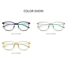 Load image into Gallery viewer, FONEX Pure Titanium Eyeglasses Frames Men Vintage Square Prescription Myopia Optical Glasses 2023 Korean Eyewear F85656