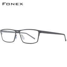 Load image into Gallery viewer, FONEX Pure Titanium Glasses Frame Men 2023 Prescription Eye Glasses for Men Square Eyeglasses Myopia Optical Frames Eyewear 871