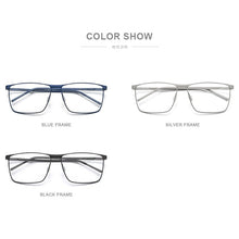 Load image into Gallery viewer, FONEX Pure Titanium Glasses Frame Men 2023 Prescription Eye Glasses for Men Square Eyeglasses Myopia Optical Frame Eyewear 8526