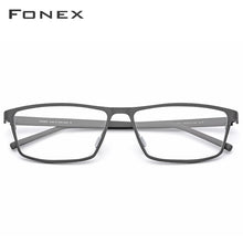 Load image into Gallery viewer, FONEX Pure Titanium Glasses Frame Men 2023 Prescription Eye Glasses for Men Square Eyeglasses Myopia Optical Frames Eyewear 871