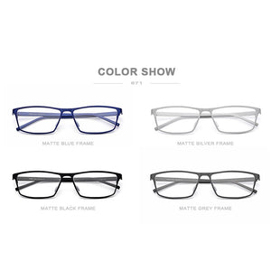 FONEX Pure Titanium Glasses Frame Men 2023 Prescription Eye Glasses for Men Square Eyeglasses Myopia Optical Frames Eyewear 871