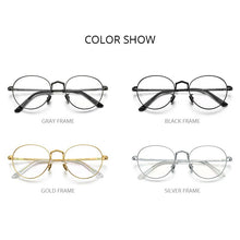 Load image into Gallery viewer, FONEX Pure Titanium Glasses Frame Men Retro Round Myopia Optical Prescription Eyeglasses Frames Women Vintage Eyewear 884