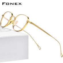 Load image into Gallery viewer, FONEX Pure Titanium Glasses Frame Men Retro Square Prescription Eyeglasses Women 2023 Vintage Myopia Optical Eyewear F85649