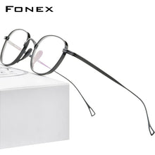 Load image into Gallery viewer, FONEX Pure Titanium Glasses Frame Men Retro Square Prescription Eyeglasses Women 2023 Vintage Myopia Optical Eyewear F85649