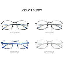 Carica l&#39;immagine nel visualizzatore di Gallery, FONEX Pure Titanium Glasses Frame Men Square Eyewear 2023 Male Optical Myopia Prescription Eyeglasses Frames 8560