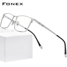 Load image into Gallery viewer, FONEX Pure Titanium Glasses Frame Men Square Eyewear 2023 Male Classic Full Optical Prescription Eyeglasses Frames F85641