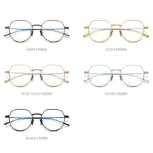 Load image into Gallery viewer, FONEX Pure Titanium Glasses Frame Men Vintage Polygon Myopia Optical Prescription Eyeglasses Frame Men 2023 Eyewear F85660