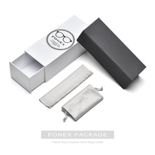 Load image into Gallery viewer, FONEX Pure Titanium Glasses Frame Men Vintage Round Myopia Optical Prescription Eyeglasses Frames Women Retro Oval Eyewear 893