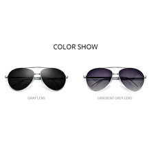 Load image into Gallery viewer, FONEX Pure Titanium Polarized Sunglasses Men Folding Famous Aviation Sun Glasses for Men Aviador  Shades 838